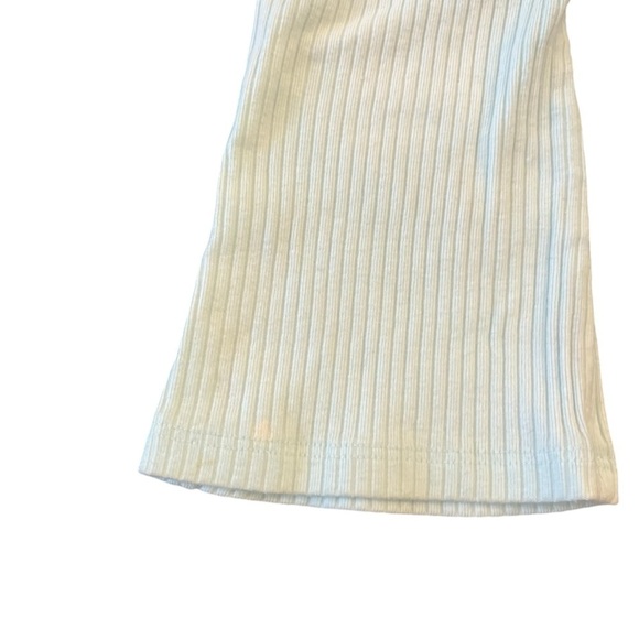 Jumping Beans light mint waffle knitted wide leg pull-on leggings Girl 12 M - Picture 5 of 9